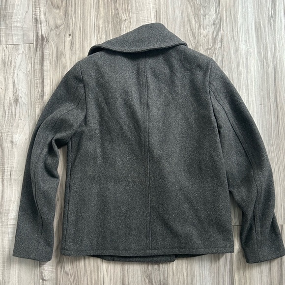 GAP gray sturdy whool coat S - Picture 5 of 8